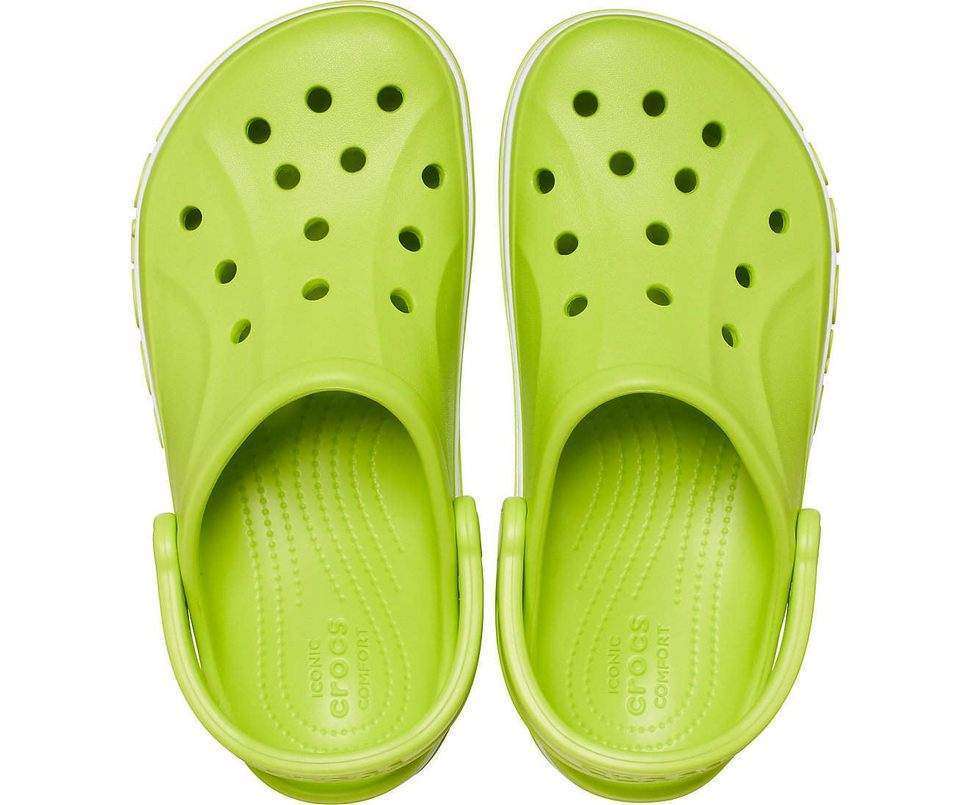 Жіночі Crocs Bayaband Clog Lime Punch/White — фото 8