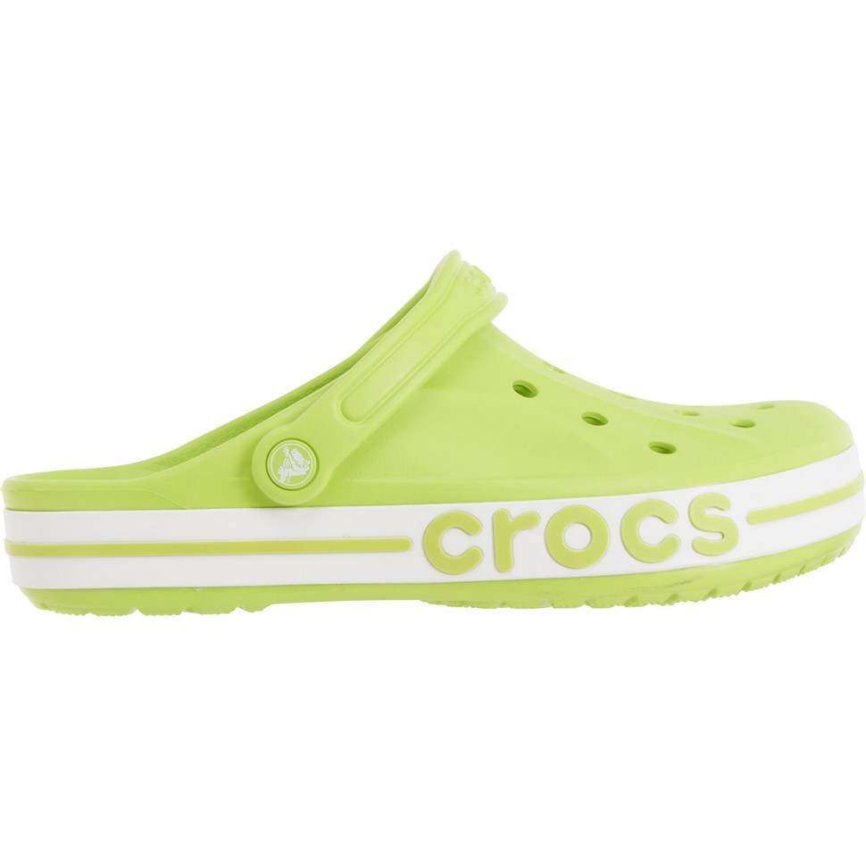 Жіночі Crocs Bayaband Clog Lime Punch/White — фото 10