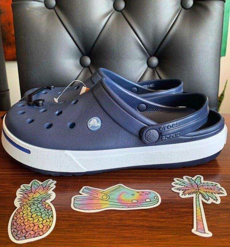 Чоловічі Crocs Крокбенд Клог Сині Оновлені Crocband II Clog Navy — фото 2