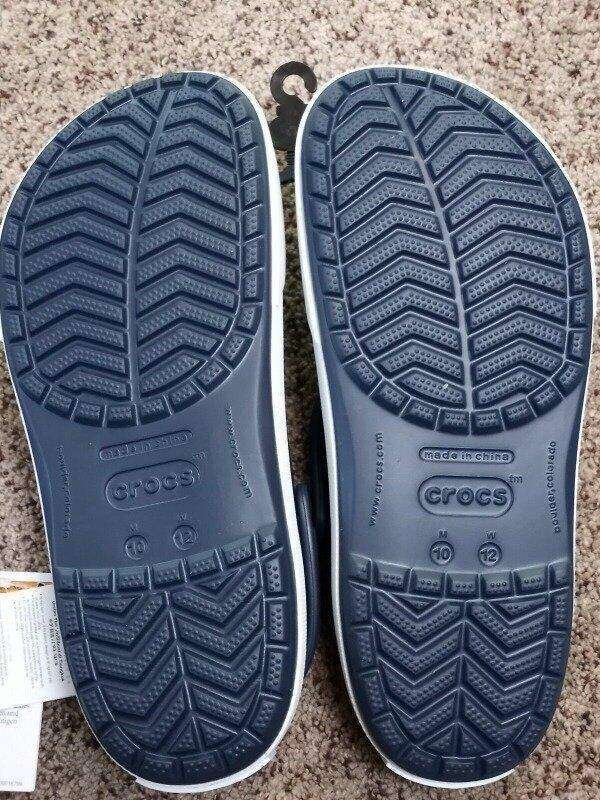 Чоловічі Crocs Крокбенд Клог Сині Оновлені Crocband II Clog Navy — фото 12