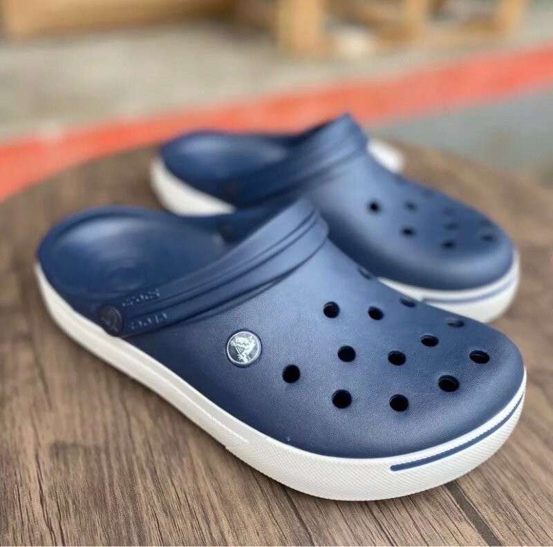 Чоловічі Crocs Крокбенд Клог Сині Оновлені Crocband II Clog Navy — фото 3