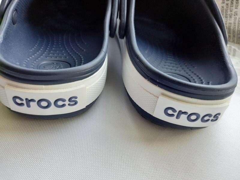 Чоловічі Crocs Крокбенд Клог Сині Оновлені Crocband II Clog Navy — фото 6