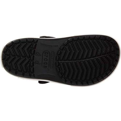 Крокбенд Клог Чорні Crocs Crocband II.5 Clog Black/White — фото 3