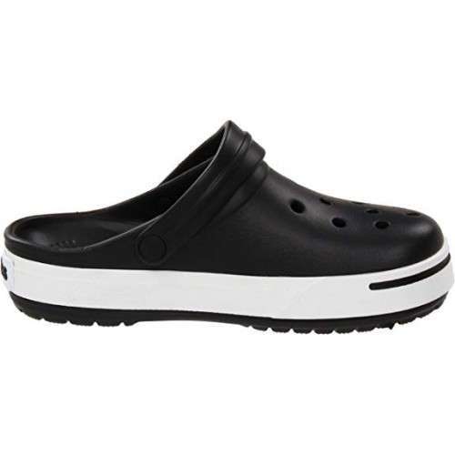 Крокбенд Клог Чорні Crocs Crocband II.5 Clog Black/White — фото 4