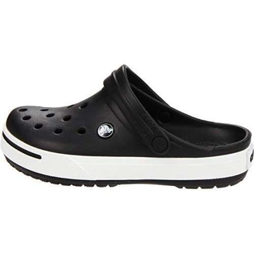 Крокбенд Клог Чорні Crocs Crocband II.5 Clog Black/White — фото 6