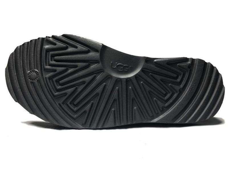 UGG Дитячі Чорні Шкіряні з Бубонами AUSTRALIA GITA BOOT FOR KIDS BLACK — фото 12