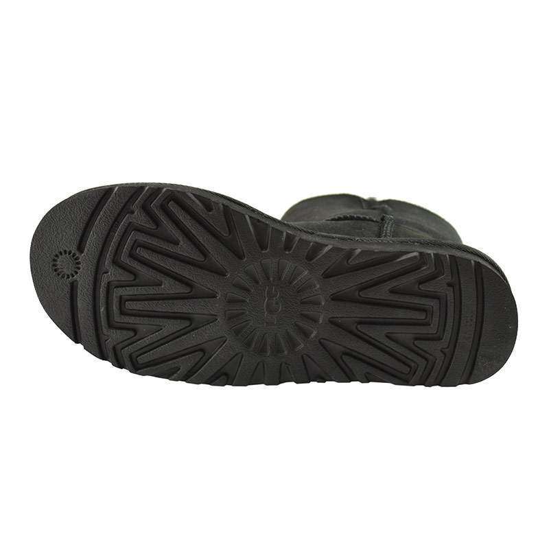 UGG Жіночі Чорні Замша з Гудзиком Bailey Button Black Suede — фото 5