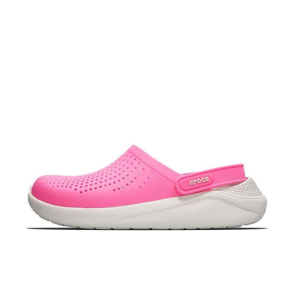 Жіночі Crocs LiteRide Clog Electric Pink/Almost White — фото 11