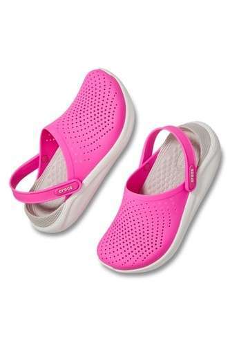 Жіночі Crocs LiteRide Clog Electric Pink/Almost White — фото 4