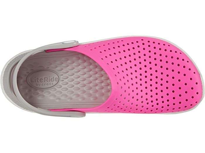 Жіночі Crocs LiteRide Clog Electric Pink/Almost White — фото 7