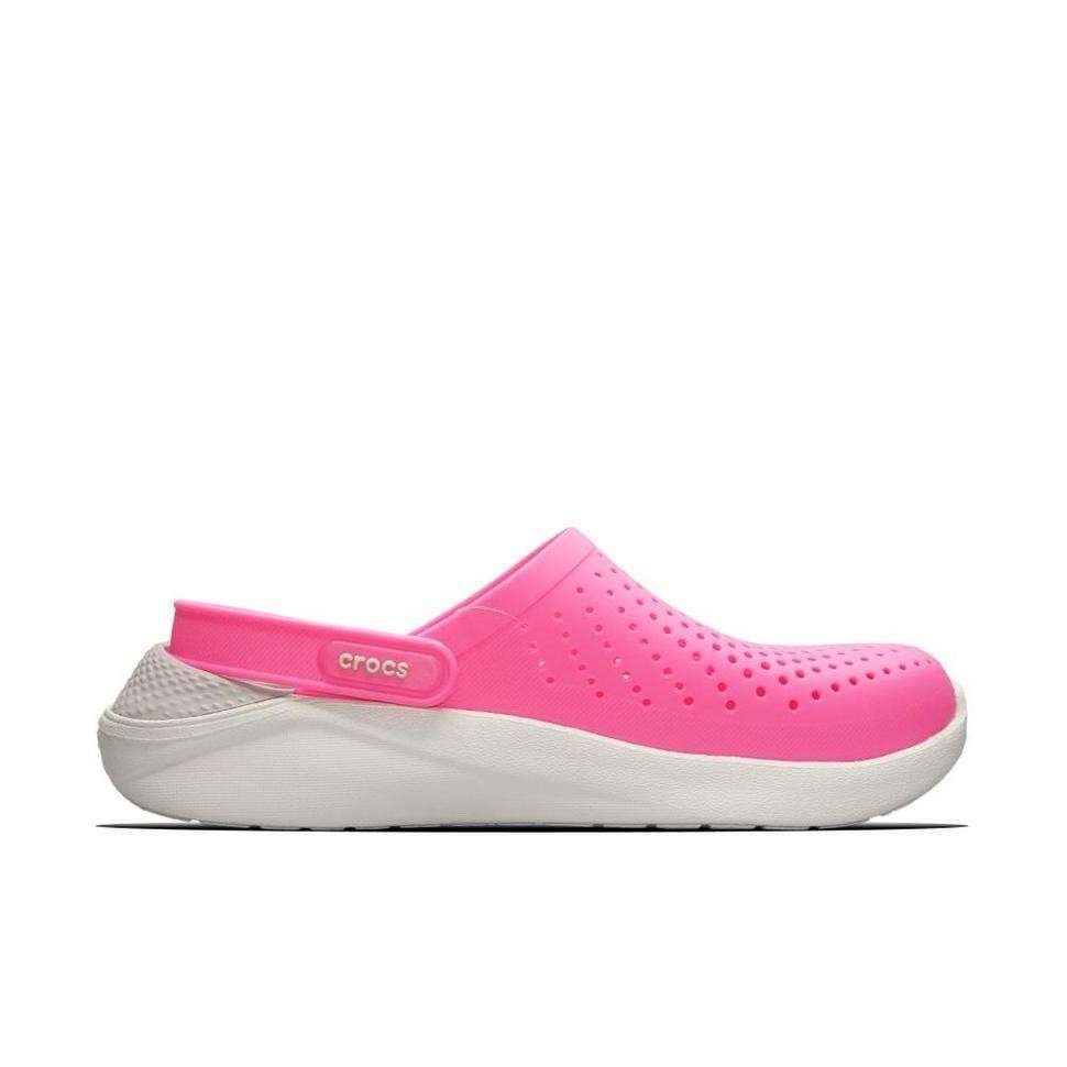Жіночі Crocs LiteRide Clog Electric Pink/Almost White — фото 9