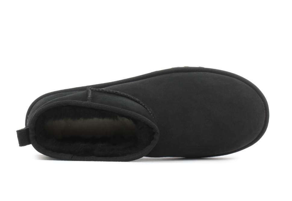 Жіночі UGG Ультра Міні Чорні Замшеві Classic Ultra Mini Black Suede — фото 4