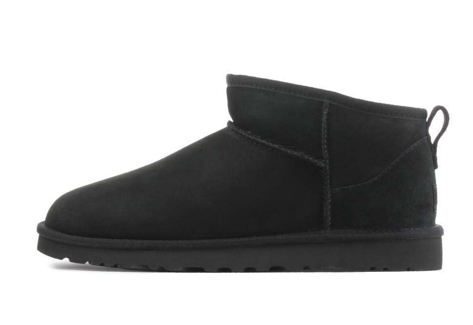 Жіночі UGG Ультра Міні Чорні Замшеві Classic Ultra Mini Black Suede — фото 5