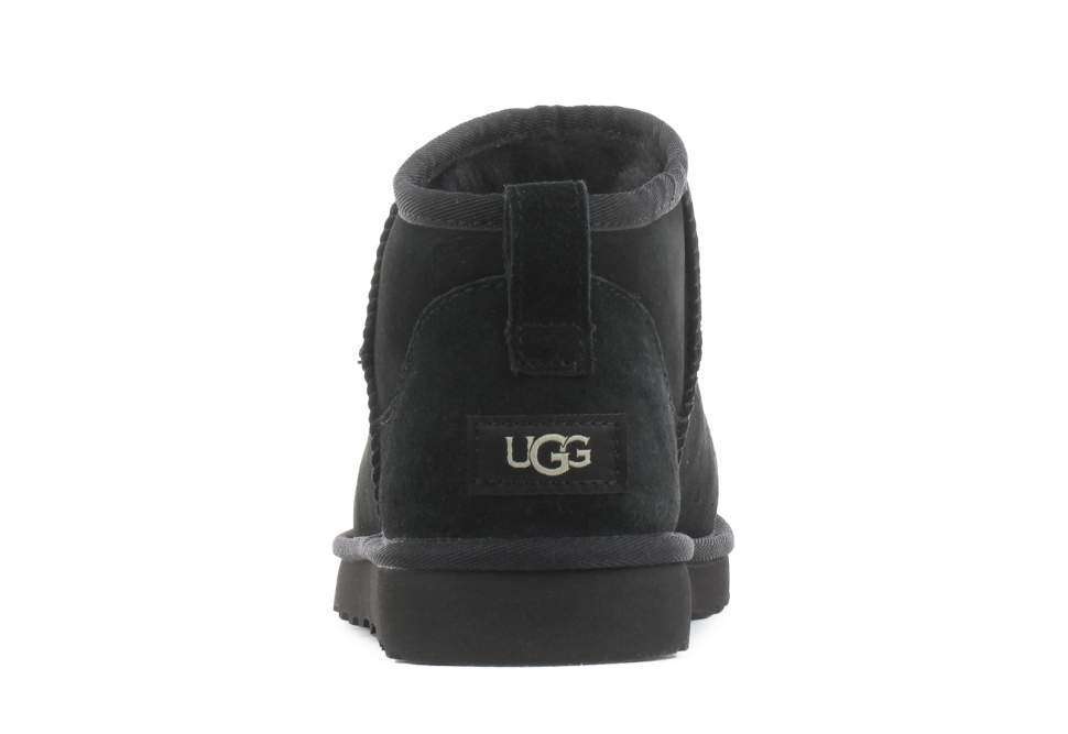 Жіночі UGG Ультра Міні Чорні Замшеві Classic Ultra Mini Black Suede — фото 6