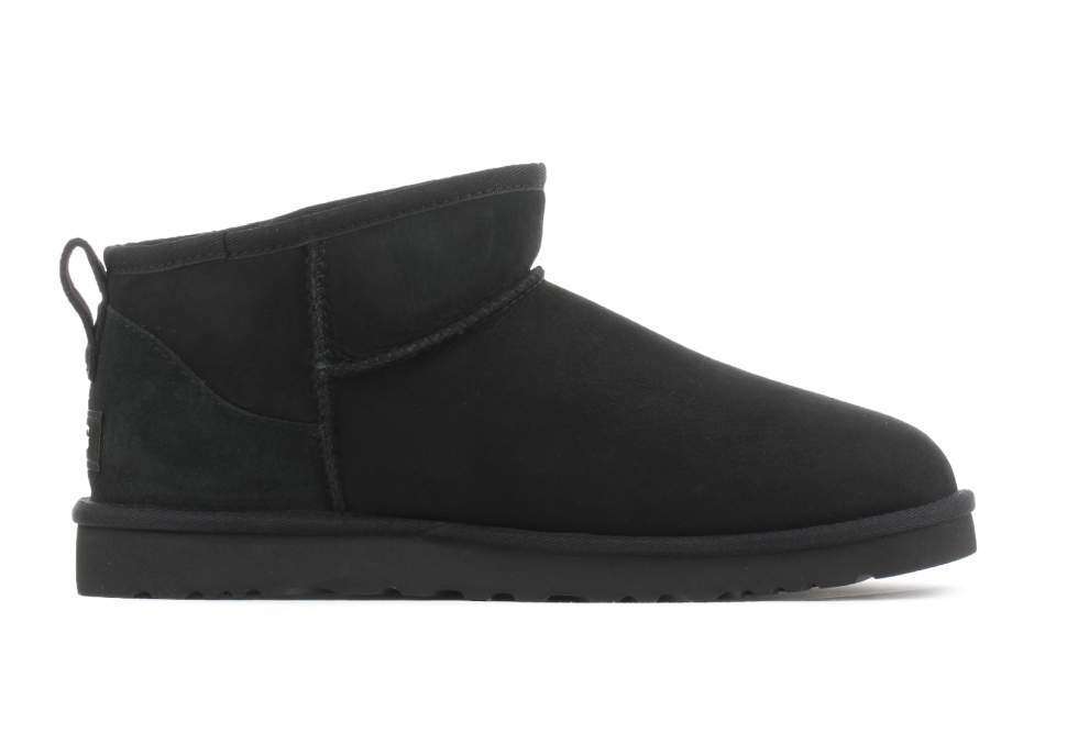 Жіночі UGG Ультра Міні Чорні Замшеві Classic Ultra Mini Black Suede — фото 7