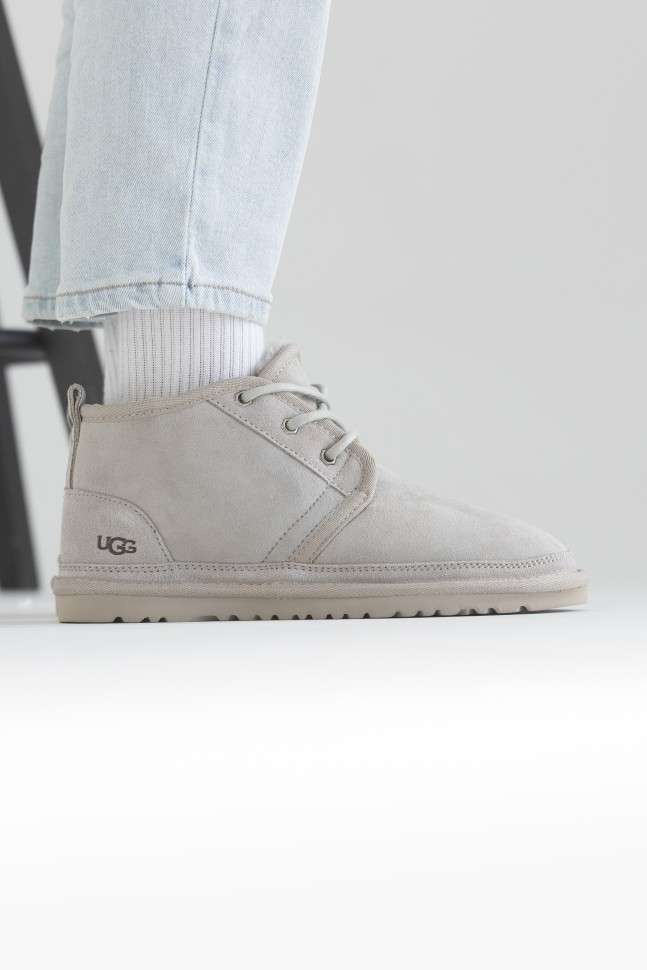 Жіночі UGG Чоботи Сірі Ньюмел Замша AUSTRALIA Neumel Light Grey — фото 5