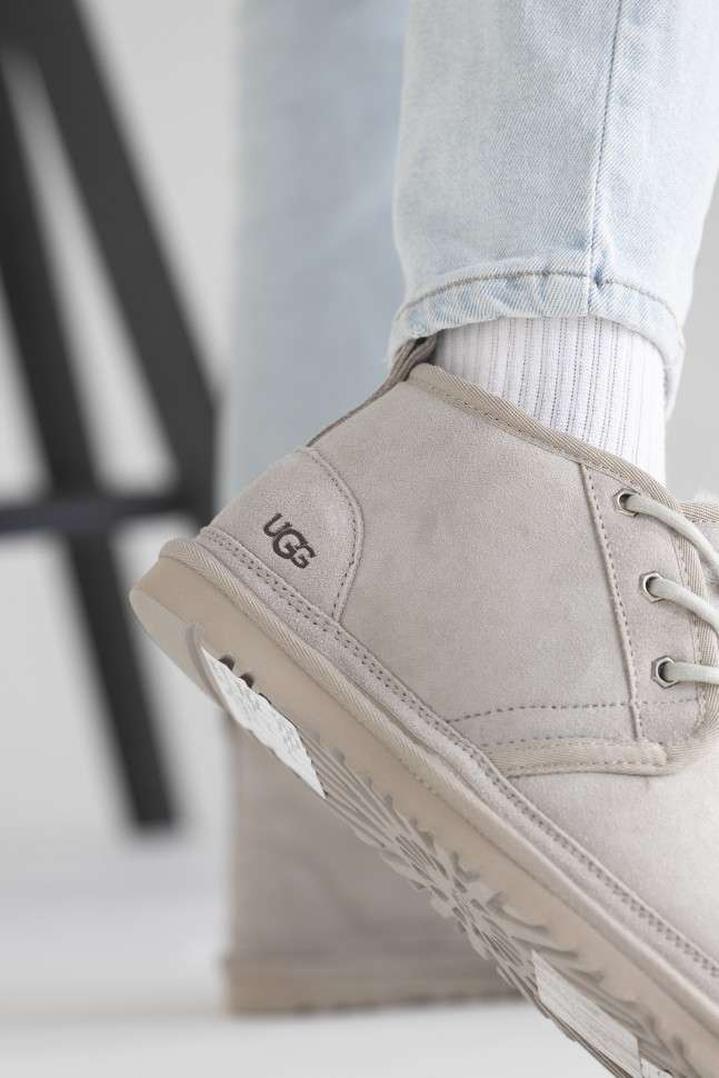 Жіночі UGG Чоботи Сірі Ньюмел Замша AUSTRALIA Neumel Light Grey — фото 6