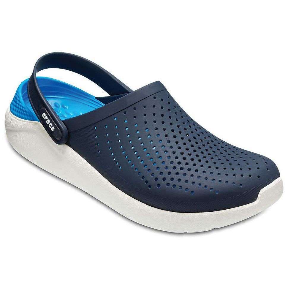 Crocs Лайтрайд Клог Наві LiteRide Clog Navy White — фото 4