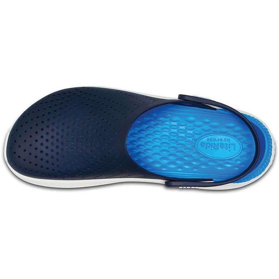 Crocs Лайтрайд Клог Наві LiteRide Clog Navy White — фото 6
