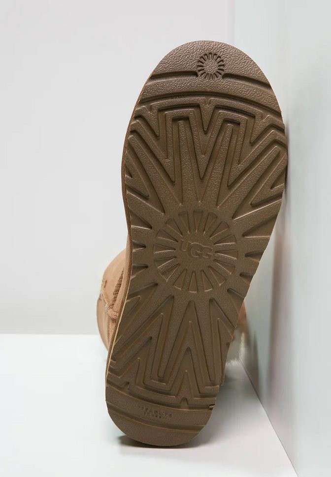 UGG Коричневі Замша з Гудзиком Bailey Button II Chestnut Suede — фото 10