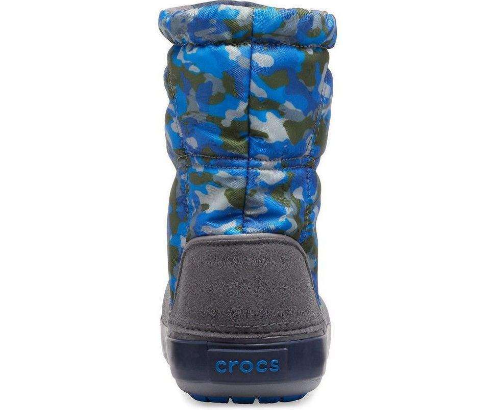 Crocs сапоги непромокаемые детские Crocband LodgePoint Snow Boots — фото 4