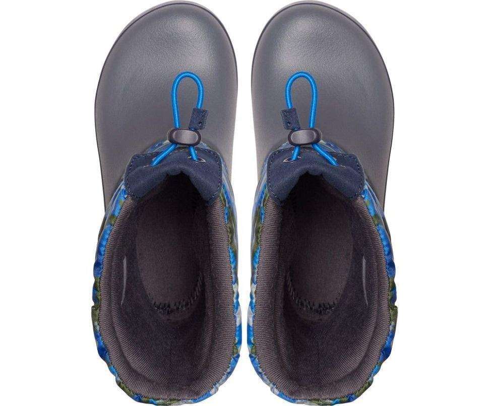 Crocs сапоги непромокаемые детские Crocband LodgePoint Snow Boots — фото 6