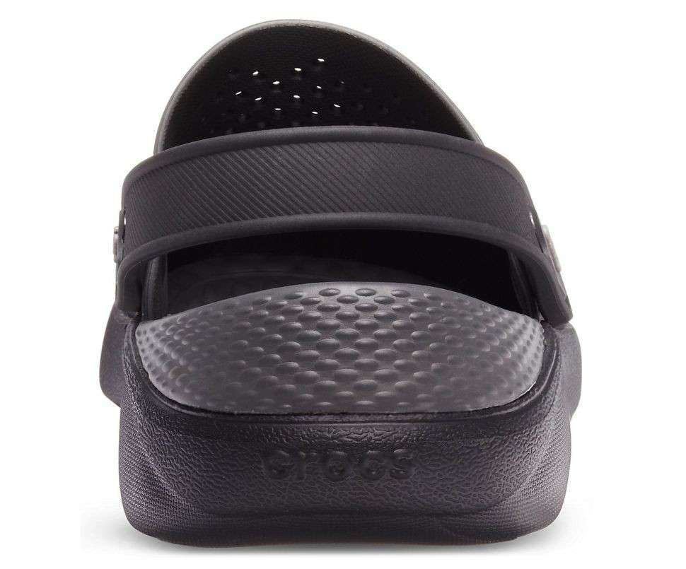 Чоловічі Crocs Лайтрайд Клог Повністю Чорні LiteRide Black / Slate Grey Clog — фото 3
