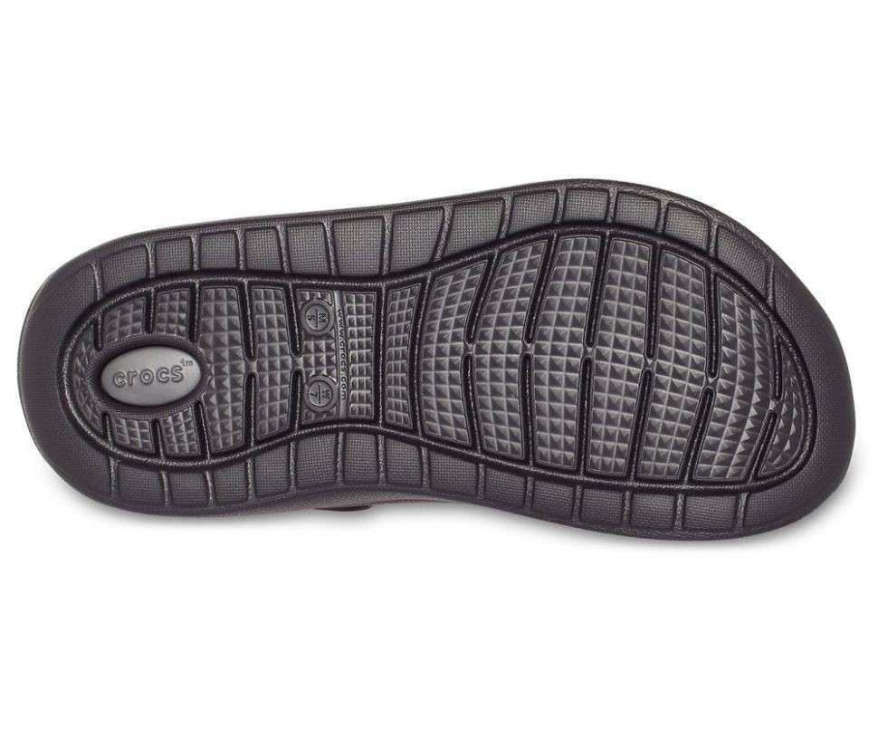 Чоловічі Crocs Лайтрайд Клог Повністю Чорні LiteRide Black / Slate Grey Clog — фото 5