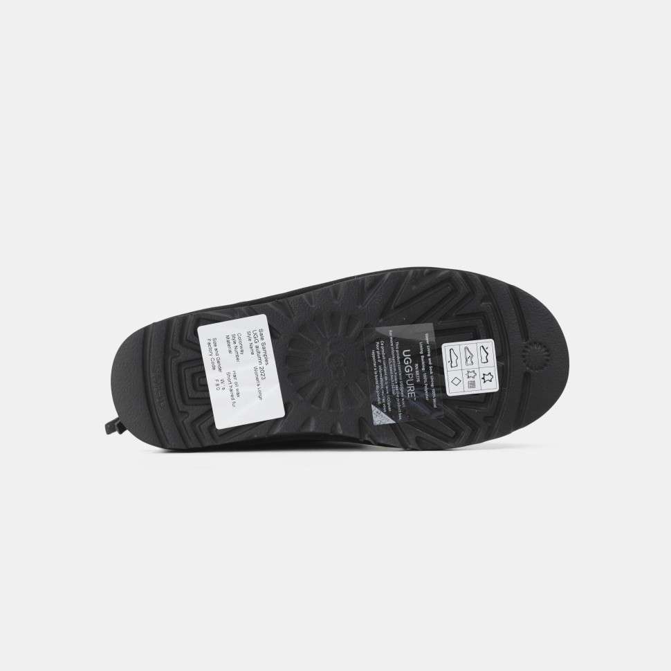 Жіночі UGG Шкіряні Чорні Середні з Змійкою Australia Black Leather Zipper — фото 5