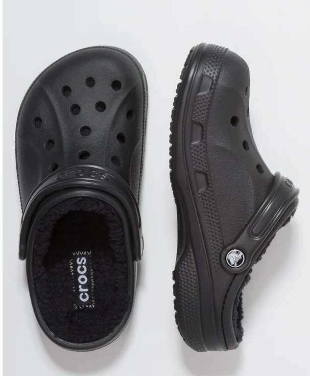 Crocs Рален Клог Чорні Ralen Lined Clog Black — фото 2