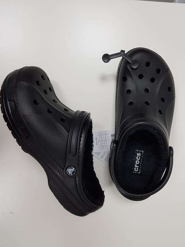 Crocs Рален Клог Чорні Ralen Lined Clog Black — фото 3