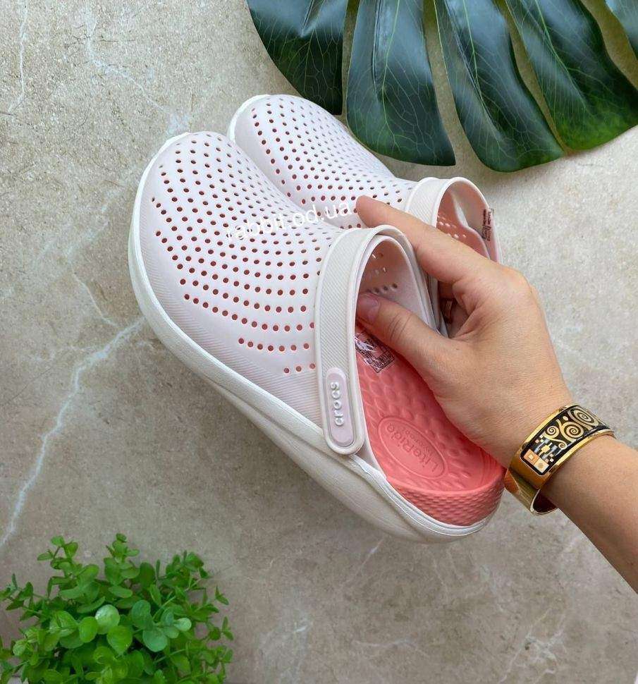 Жіночі Crocs LiteRide Clog Powder/White — фото 4
