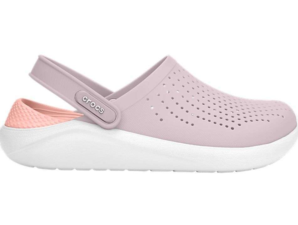 Жіночі Crocs LiteRide Clog Powder/White — фото 8