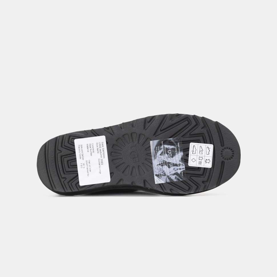 Жіночі UGG Міні Шкіряні з Змійкою Mini Australia Zip Black Leather — фото 5