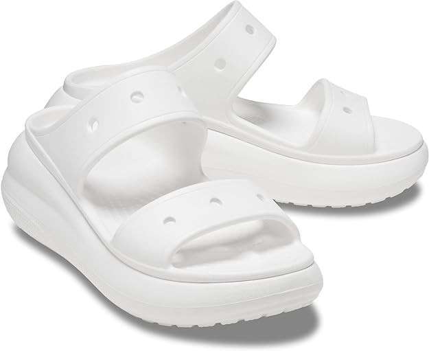 Жіночі шльопанці Crocs CLASSIC CRUSH Slide Sandal White