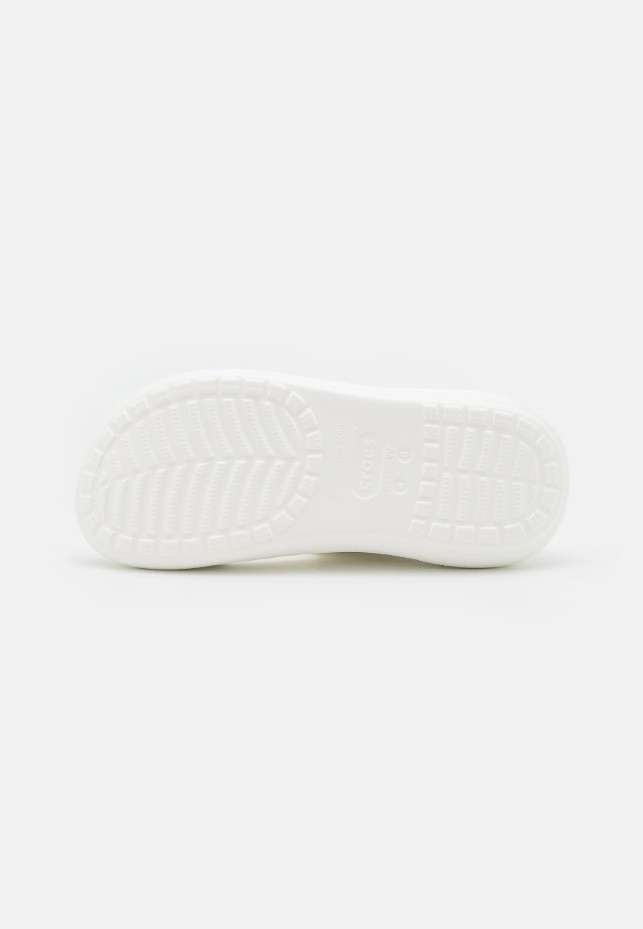 Жіночі шльопанці Crocs CLASSIC CRUSH Slide Sandal White — фото 11