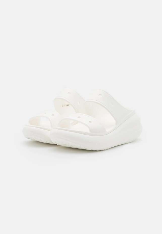 Жіночі шльопанці Crocs CLASSIC CRUSH Slide Sandal White — фото 9