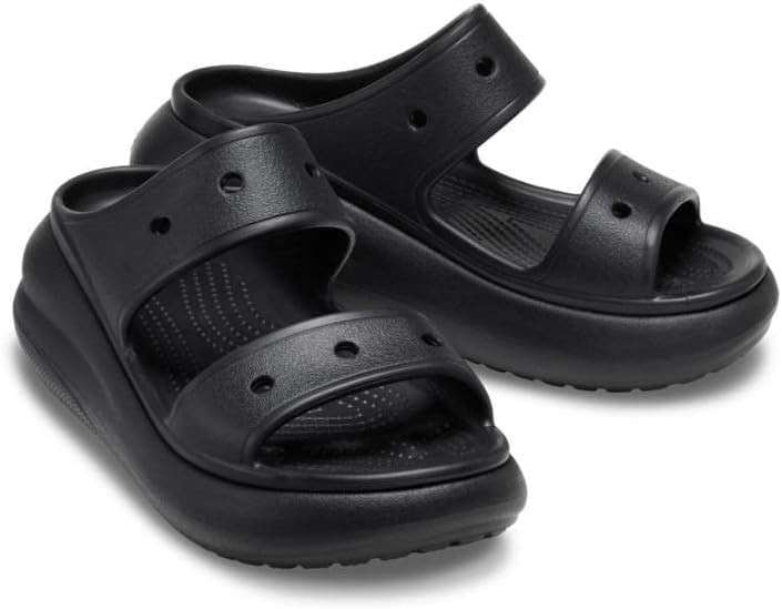 Жіночі шльопанці Crocs Classic Crush Sandal Black