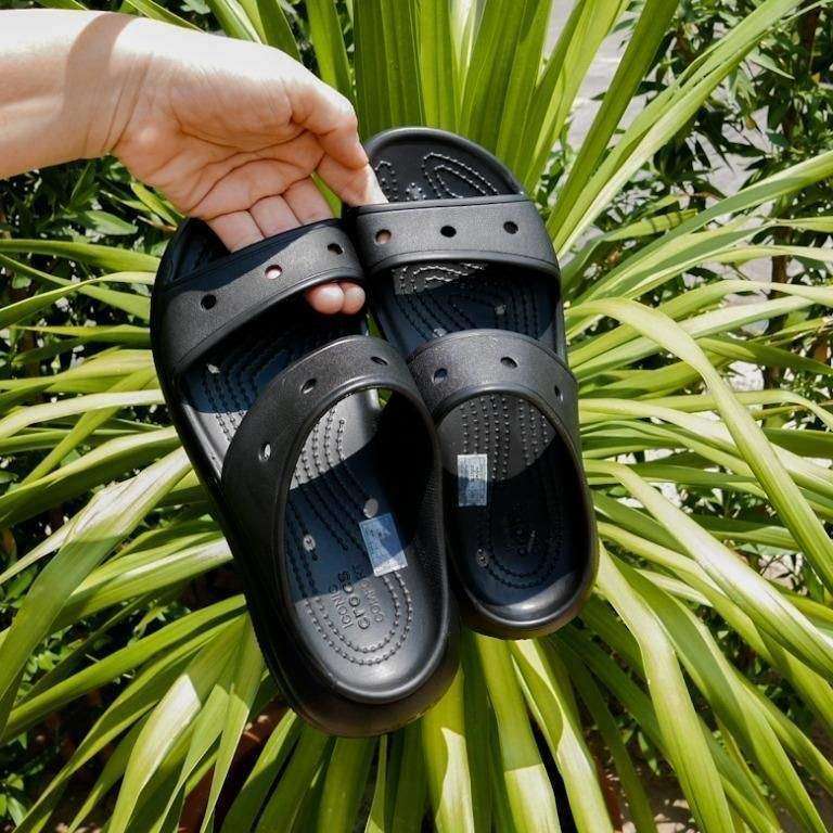 Жіночі шльопанці Crocs Classic Crush Sandal Black — фото 5