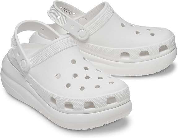 Жіночі Crocs Classic Crush Clog White — фото 10