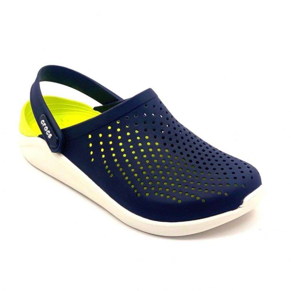 Чоловічі Crocs Лайтрайд Клог Наві LiteRide Clog Navy Yellow — фото 4