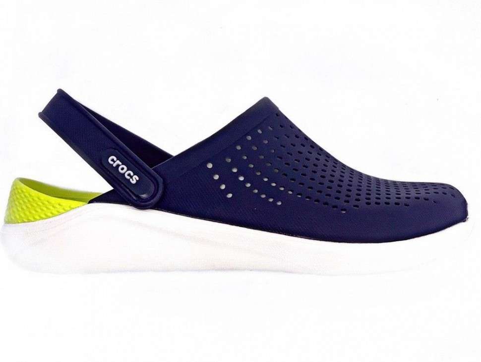 Чоловічі Crocs Лайтрайд Клог Наві LiteRide Clog Navy Yellow — фото 6