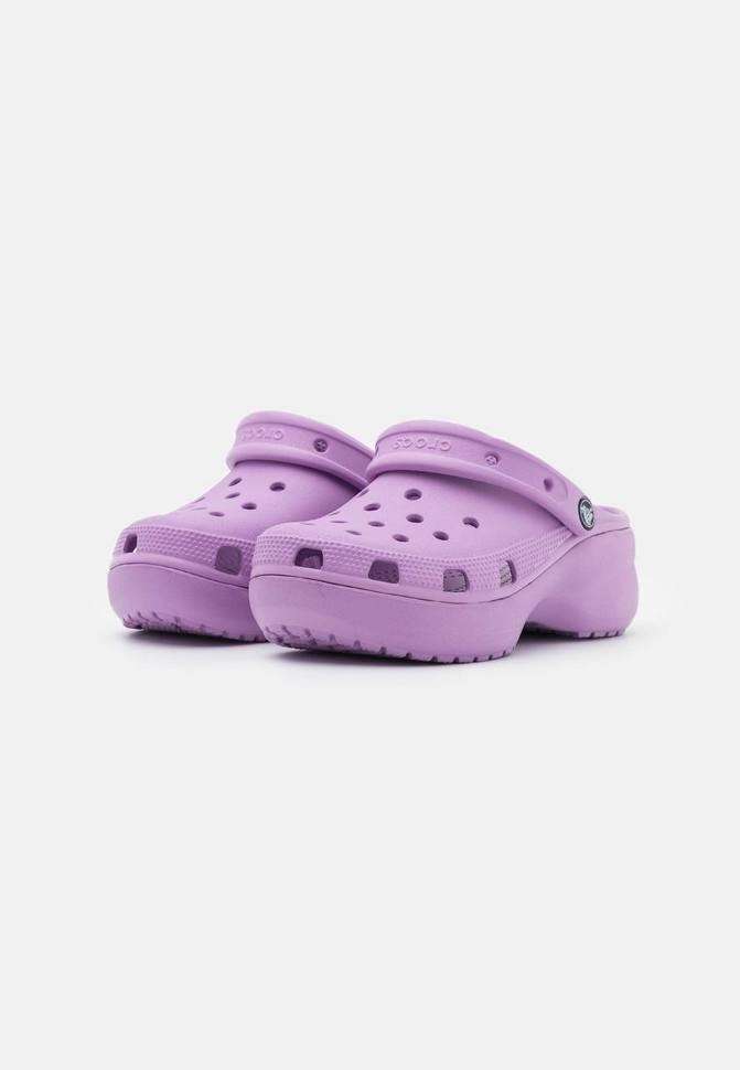 Жіночі Crocs Women's Classic Platform Clog Orchid — фото 11