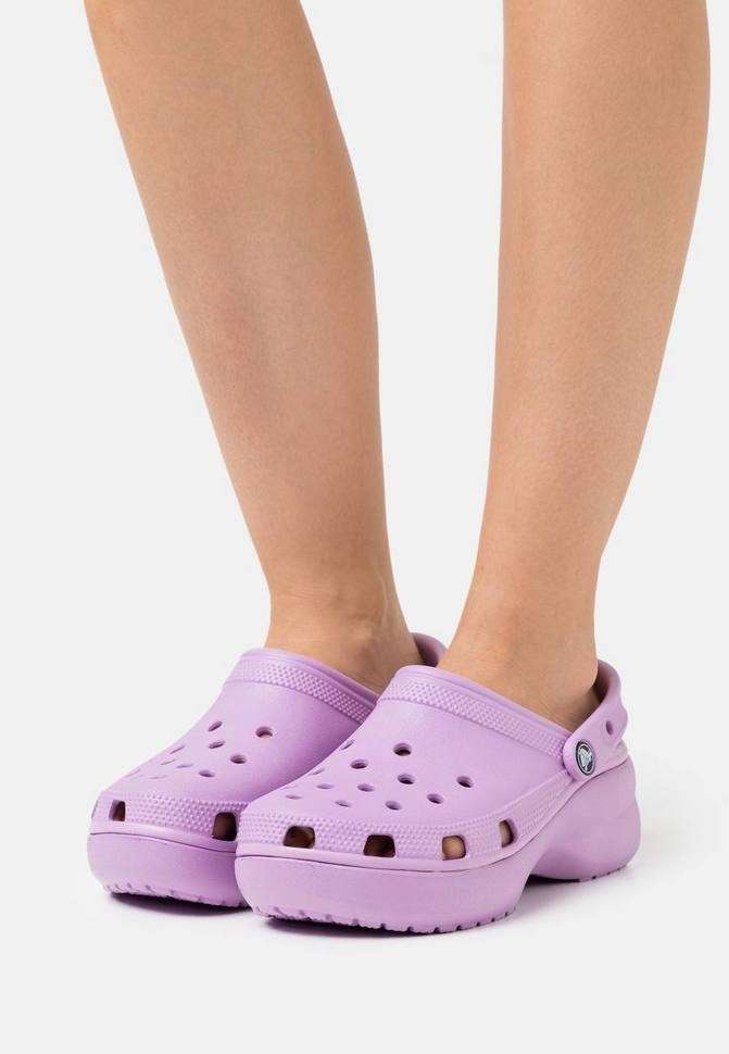 Жіночі Crocs Women's Classic Platform Clog Orchid — фото 5