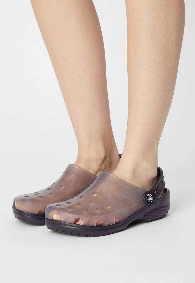 Чоловічі Crocs Класік Клог Чорні Прозорі Classic Clog Translucent Black — фото 8