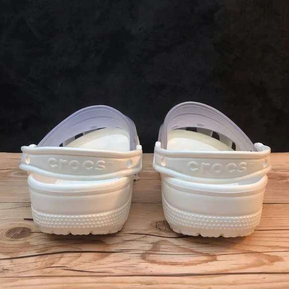 Чоловічі Crocs Классік Клог Білі Прозорі Classic Translucent Clog White — фото 13
