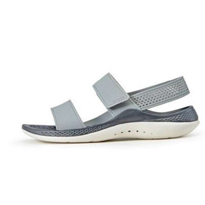 Жіночі сандалі Crocs Sandal Literide 360 Light Grey/Slate Grey — фото 11