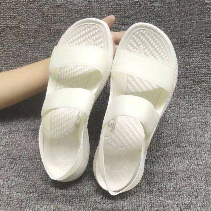 Жіночі сандалі Сrocs Sandal Literide 360 White — фото 6