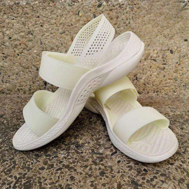 Жіночі сандалі Сrocs Sandal Literide 360 White — фото 7