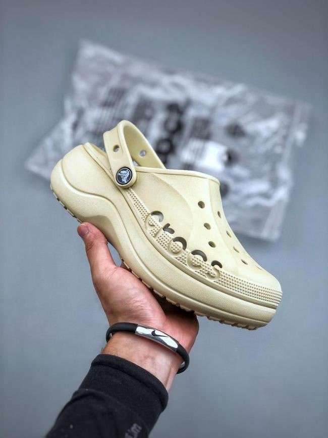 Жіночі Crocs Baya Clog Platform Bone — фото 2